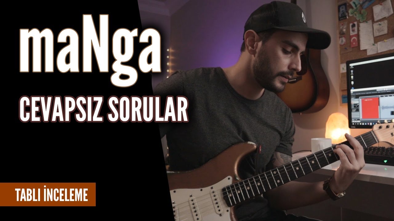 maNga - Cevapsız Sorular ( Elektro Gitar Cover ) YENİ !!!!